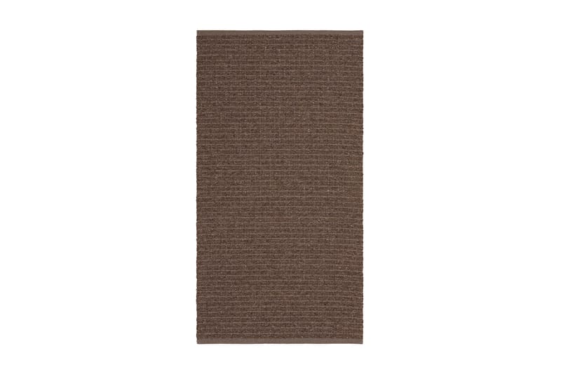 MARION Bomullsmatta 80x350 cm Brun - Horredsmattan - Textilier & mattor - Mattor - Modern matta - Bomullsmattor