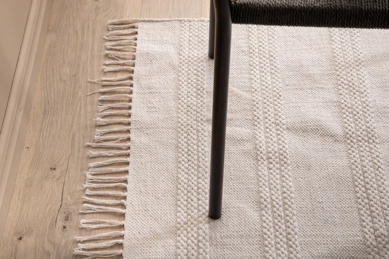 Nico Bomullsmatta 160x230 cm - Off White - Textilier & mattor - Mattor - Modern matta - Bomullsmattor