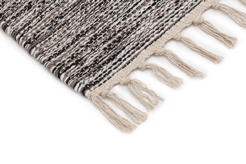 Slite Bomullsmatta 160x230 - Antracit - Textilier & mattor - Mattor - Modern matta - Bomullsmattor