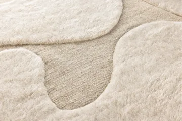 Boone Ullmatta 160x230 cm - Beige - Textilier & mattor - Mattor - Modern matta - Ullmattor