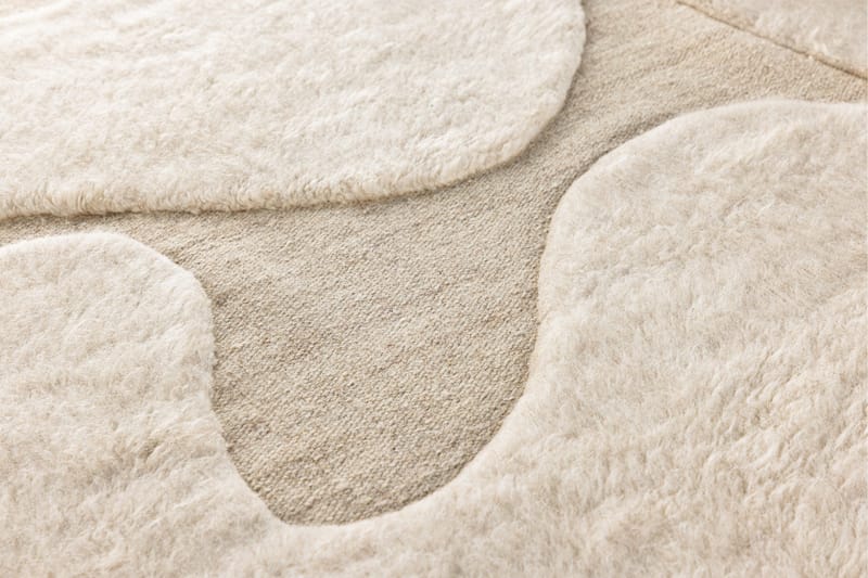 Boone Ullmatta 160x230 cm - Beige - Textilier & mattor - Mattor - Modern matta - Ullmattor