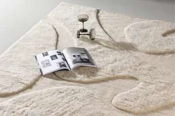 Boone Ullmatta 160x230 cm - Beige - Textilier & mattor - Mattor - Modern matta - Ullmattor