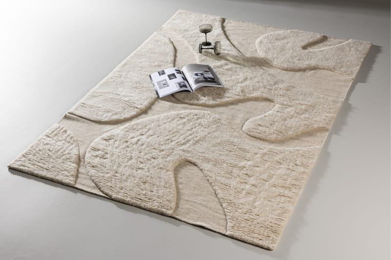 Boone Ullmatta 160x230 cm Beige - Textilier & mattor - Mattor - Modern matta - Ullmattor