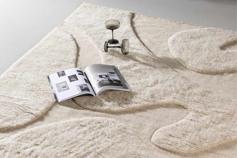 Boone Ullmatta 200x290 cm - Beige - Textilier & mattor - Mattor - Modern matta - Ullmattor