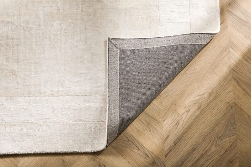 Boston Viskosmatta 160x230 cm - Vit - Textilier & mattor - Mattor - Modern matta - Viskosmattor