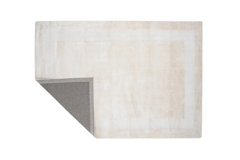 Boston Viskosmatta 160x230 cm - Vit - Textilier & mattor - Mattor - Modern matta - Viskosmattor