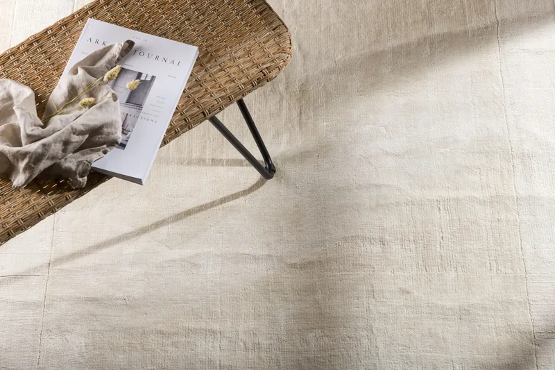 Boston Viskosmatta 160x230 cm - Vit - Textilier & mattor - Mattor - Modern matta - Viskosmattor