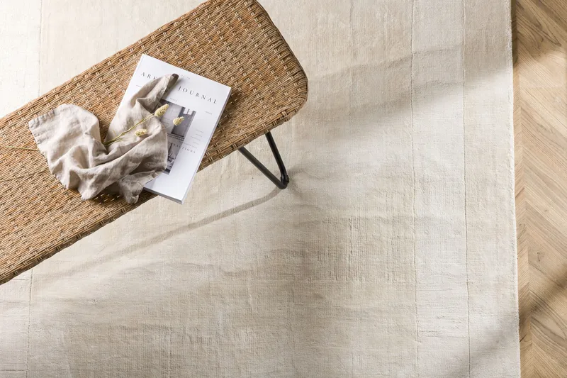 Boston Viskosmatta 160x230 cm - Vit - Textilier & mattor - Mattor - Modern matta - Viskosmattor