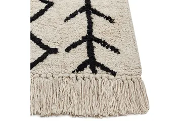 Bozkir Bomullsmatta 160x230 cm - Beige - Textilier & mattor - Mattor - Modern matta - Bomullsmattor