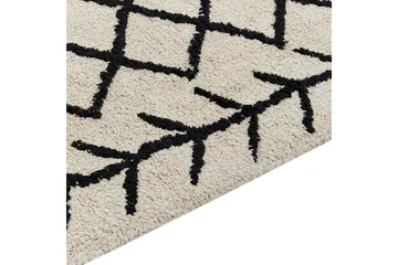Bozkir Bomullsmatta 160x230 cm - Beige - Textilier & mattor - Mattor - Modern matta - Bomullsmattor