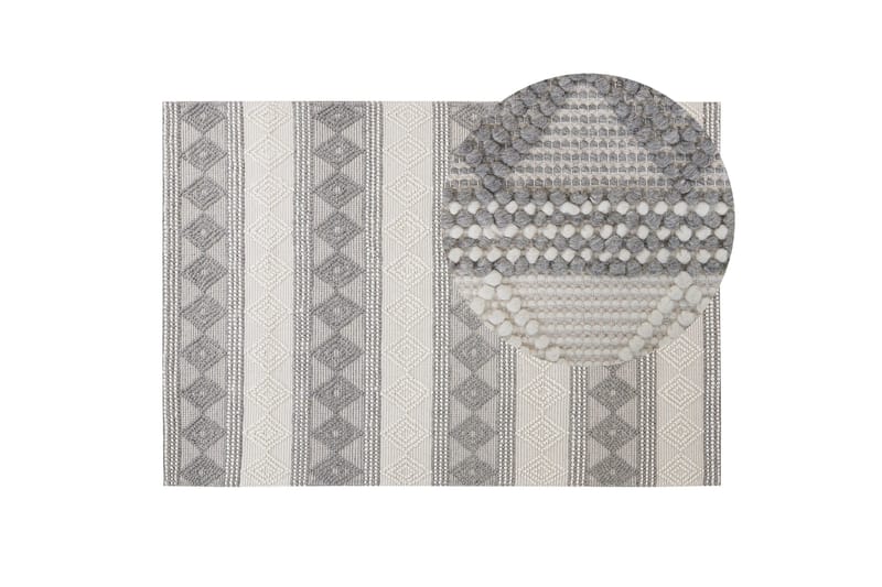 Bozova Ullmatta 140x200 cm - Beige - Textilier & mattor - Mattor - Modern matta - Ullmattor