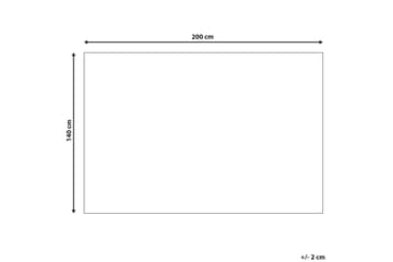 Bozova Ullmatta 140x200 cm - Beige - Textilier & mattor - Mattor - Modern matta - Ullmattor