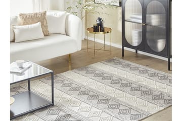 Bozova Ullmatta 140x200 cm - Beige - Textilier & mattor - Mattor - Modern matta - Ullmattor