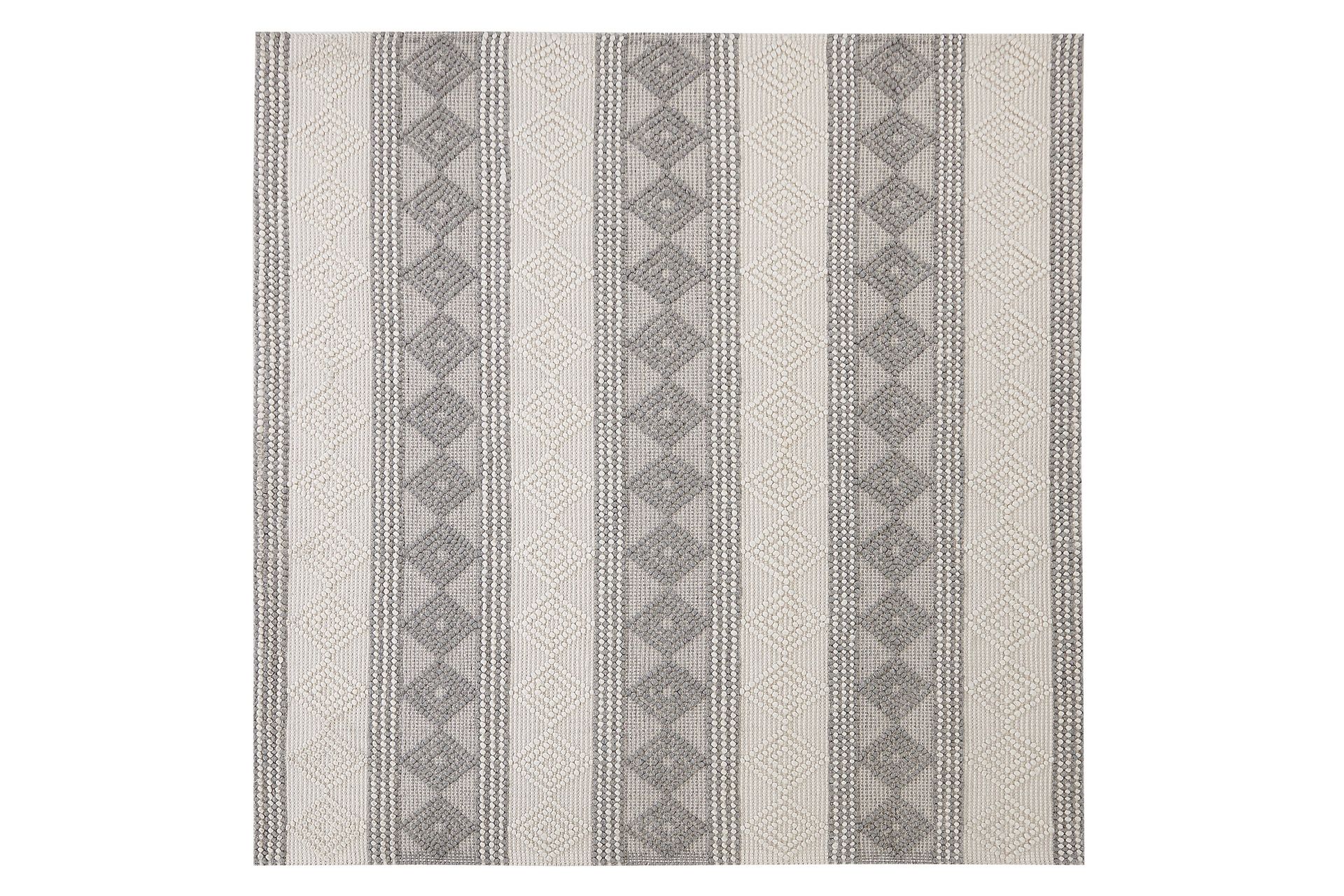 Bozova Ullmatta 200x200 cm Beige - Textilier & mattor - Mattor - Modern matta - Ullmattor