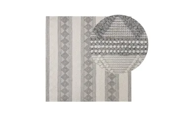 Bozova Ullmatta 200x200 cm - Beige - Textilier & mattor - Mattor - Modern matta - Ullmattor
