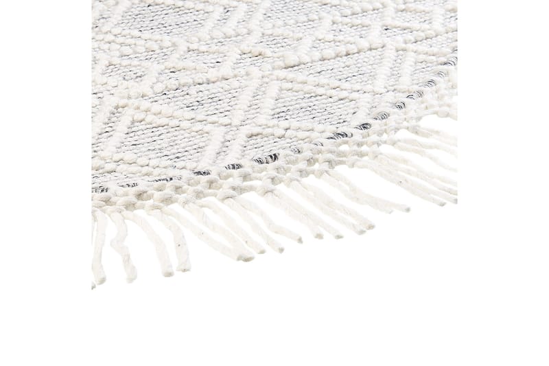 Buldan Ullmatta 140 cm Rund - Grå - Textilier & mattor - Mattor - Modern matta - Ullmattor