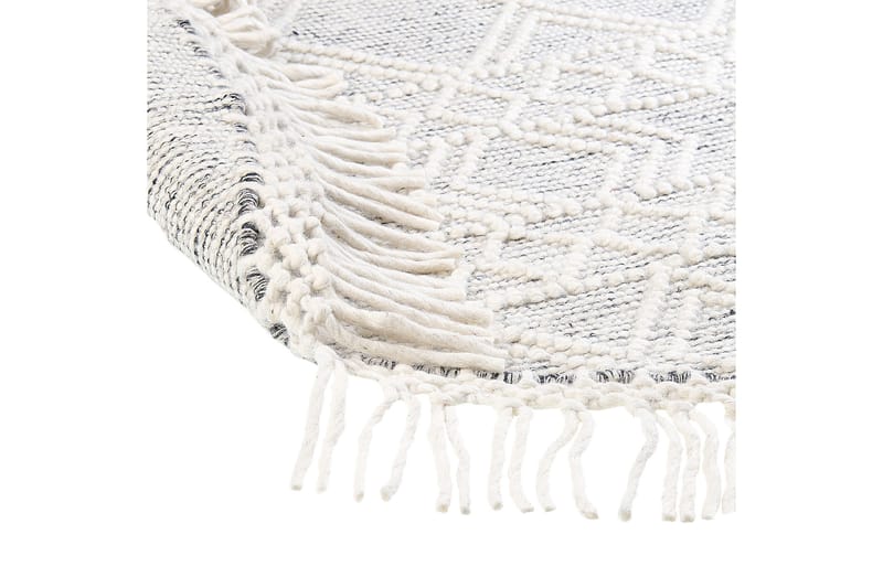 Buldan Ullmatta 140 cm Rund - Grå - Textilier & mattor - Mattor - Modern matta - Ullmattor