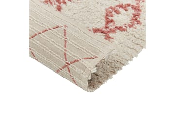 Buxar Bomullsmatta 80x150 cm - Beige - Textilier & mattor - Mattor - Modern matta - Bomullsmattor