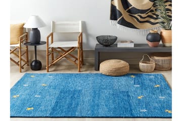 Calti Ryamatta 160x230 cm - Blå - Textilier & mattor - Mattor - Modern matta - Ryamattor