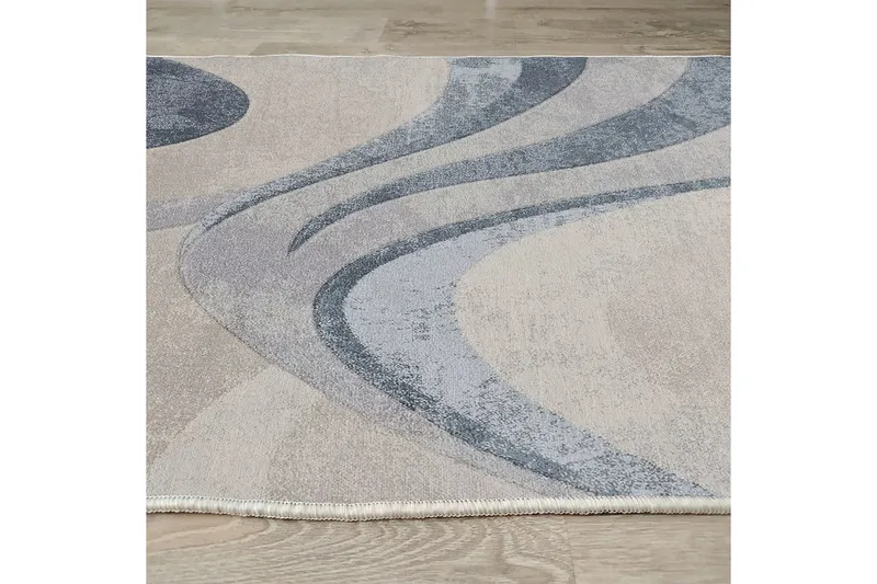 Carolina Bomullsmatta 100x300 cm Rektangulär - Blå - Textilier & mattor - Mattor - Modern matta - Bomullsmattor