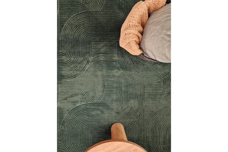 Castello Wiltonmatta 200x290 cm - Smaragdgrön - Textilier & mattor - Mattor - Modern matta - Friezemattor