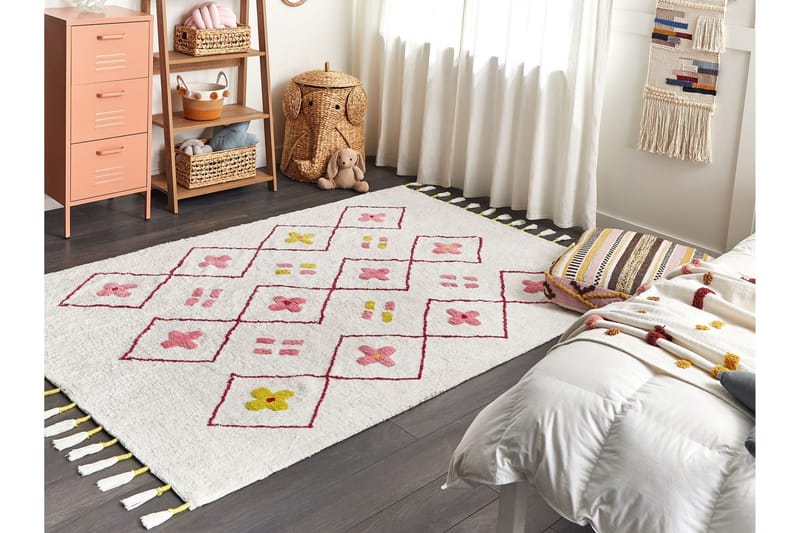 Cavus Bomullsmatta 160x230 cm - Vit - Textilier & mattor - Mattor - Modern matta - Bomullsmattor