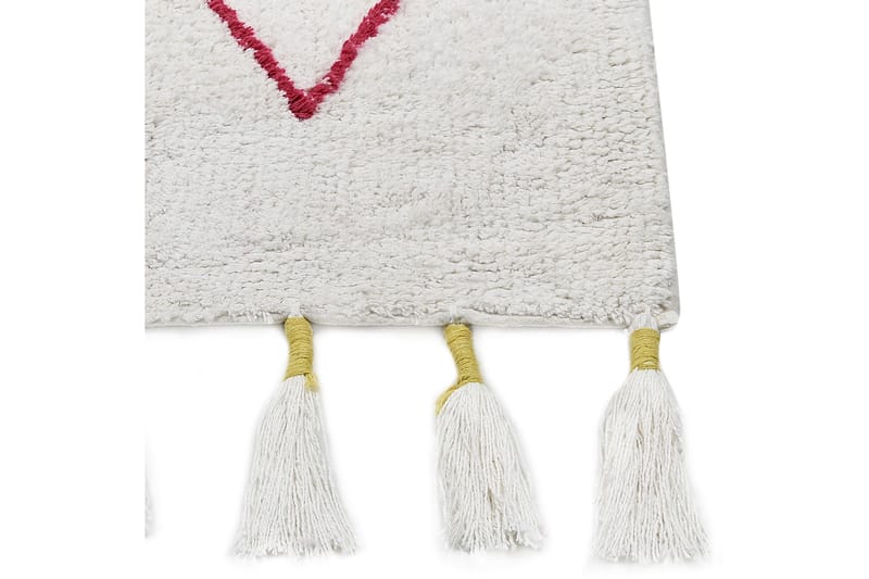 Cavus Bomullsmatta 80x150 cm - Vit - Textilier & mattor - Mattor - Modern matta - Bomullsmattor