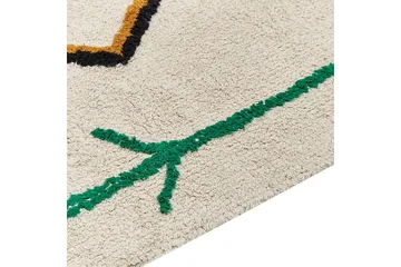 Cetmi Bomullsmatta 160x230 cm - Beige - Textilier & mattor - Mattor - Modern matta - Bomullsmattor
