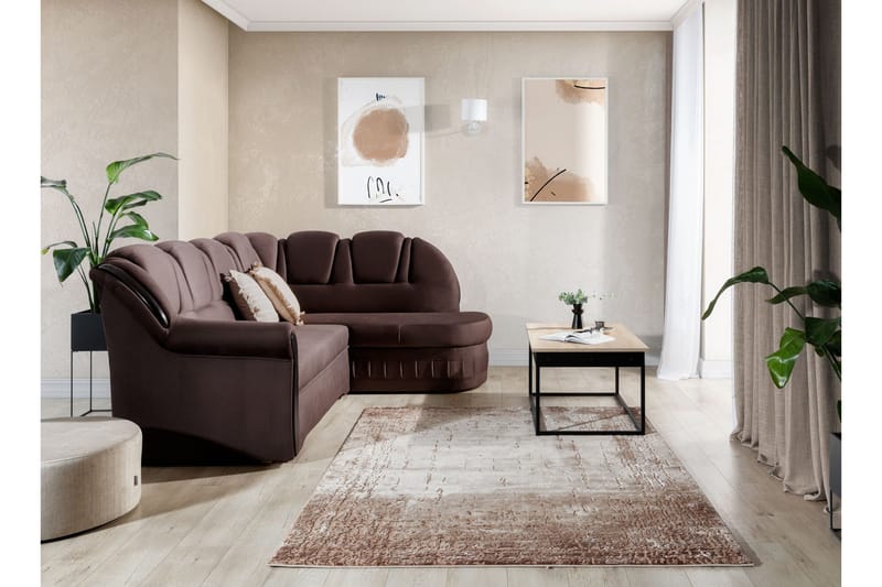 Codrila Ryamatta 180x120 cm - Beige - Textilier & mattor - Mattor - Modern matta - Ryamattor