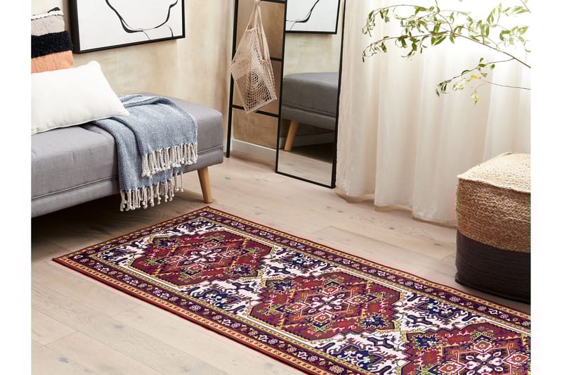 Colachel Ryamatta 70x200 cm Röd - Textilier & mattor - Mattor - Modern matta - Ryamattor