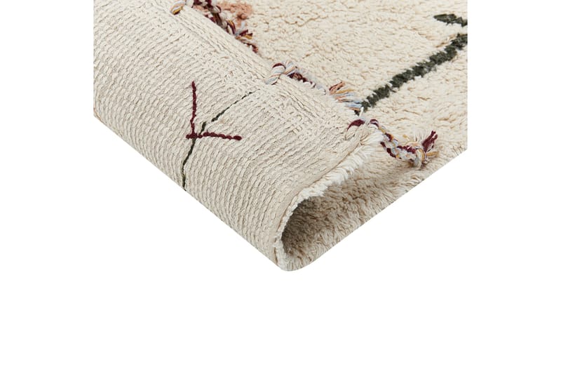 Corum Ryamatta 140x200 cm - Beige - Textilier & mattor - Mattor - Modern matta - Bomullsmattor