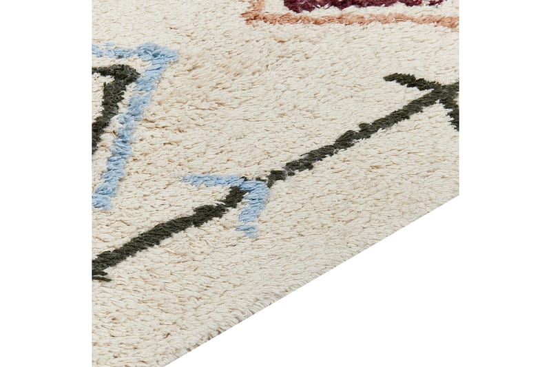 Corum Ryamatta 140x200 cm - Beige - Textilier & mattor - Mattor - Modern matta - Bomullsmattor