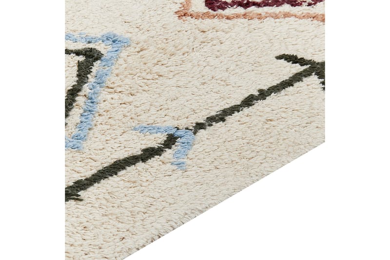 Corum Ryamatta 160x230 cm - Beige - Textilier & mattor - Mattor - Modern matta - Bomullsmattor