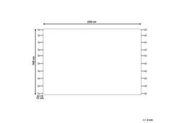 Corum Ryamatta 160x230 cm - Svart - Textilier & mattor - Mattor - Modern matta - Bomullsmattor