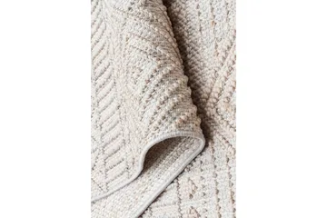 Cozy Gångmatta 80x150 cm Rektangulär - Grå/Beige - Textilier & mattor - Mattor - Modern matta - Gångmattor