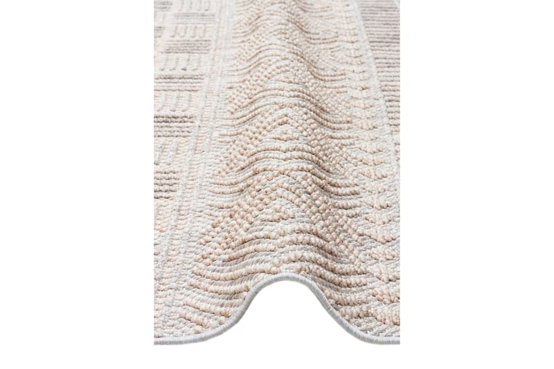 Cozy Gångmatta 80x150 cm Rektangulär - Grå/Beige - Textilier & mattor - Mattor - Modern matta - Gångmattor