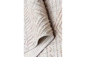 Cozy Gångmatta 80x300 cm Rektangulär - Grå/Beige - Textilier & mattor - Mattor - Modern matta - Gångmattor