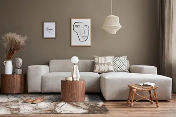 Craft Concrete Natur 140x190 - Textilier & mattor - Mattor - Modern matta - Friezemattor