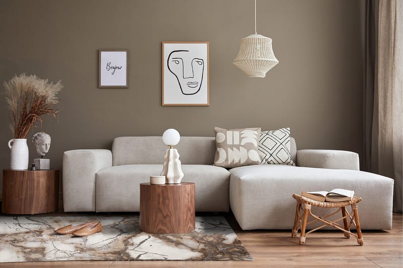 Craft Concrete Natur 140x190 - Textilier & mattor - Mattor - Modern matta - Friezemattor