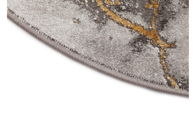 CRAFT CONCRETE Rund 80 cm Guld - Friezemattor - Wiltonmattor - Stora mattor