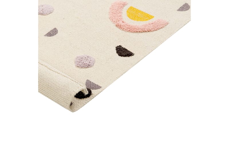 Curup Bomullsmatta 80x150 cm - Beige - Textilier & mattor - Mattor - Modern matta - Bomullsmattor