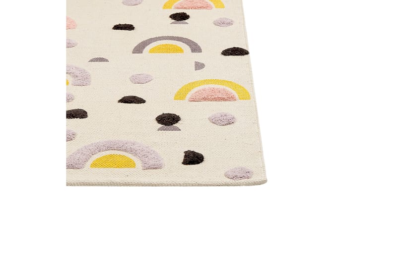 Curup Bomullsmatta 80x150 cm - Beige - Textilier & mattor - Mattor - Modern matta - Bomullsmattor