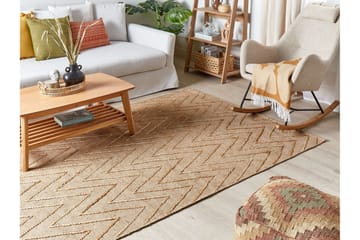 Daday Jutematta 140x200 cm - Beige - Textilier & mattor - Mattor - Modern matta - Jutemattor & sisalmattor