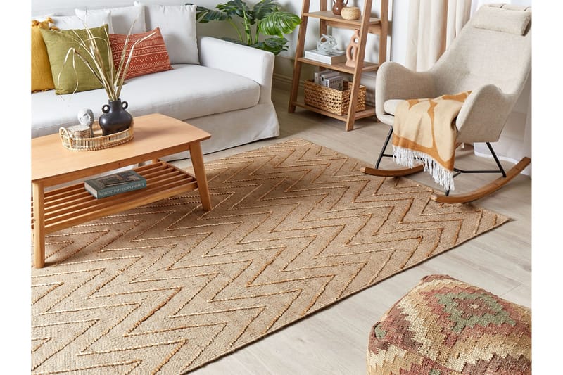 Daday Jutematta 160x230 cm - Beige - Textilier & mattor - Mattor - Modern matta - Jutemattor & sisalmattor