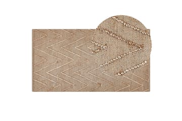 Daday Jutematta 80x150 cm - Beige - Textilier & mattor - Mattor - Modern matta - Jutemattor & sisalmattor