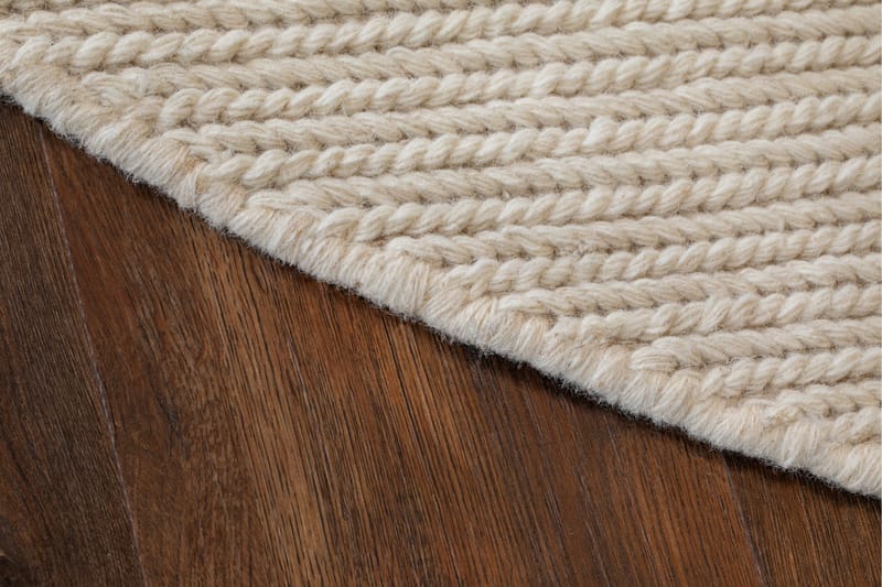 Dalarö Ullmatta 200x300 cm Oblong - Vit - Textilier & mattor - Mattor - Modern matta - Ullmattor