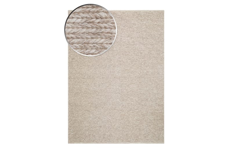 Dalarö Ullmatta 240x340 cm - Beige - Textilier & mattor - Mattor - Modern matta - Ullmattor