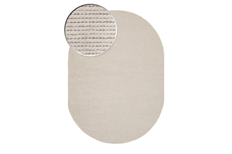 Dalarö Ullmatta 240x340 cm Oblong - Vit - Textilier & mattor - Mattor - Modern matta - Ullmattor