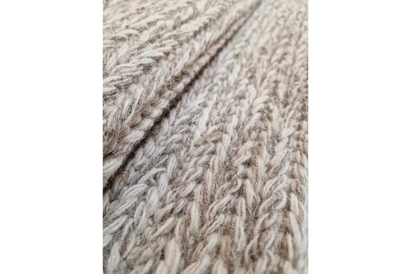 Dalarö Ullmatta Ø240 cm Rund - Beige - Textilier & mattor - Mattor - Modern matta - Ullmattor