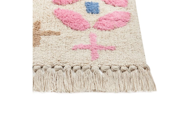 Daran Bomullsmatta 80x150 cm - Beige - Textilier & mattor - Mattor - Modern matta - Bomullsmattor